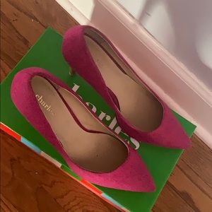 Charles David pink pumps